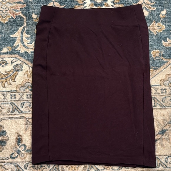 INC International Concepts Small Stretchy Black Skirt - Picture 1 of 6